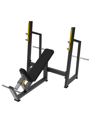 A3042 Скамья-стойка для жима под углом вверх